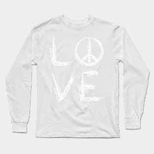 Peace and Love Long Sleeve T-Shirt